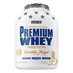Weider Premium Whey - 2300g chocolate nougat