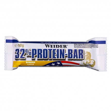 Weider Protein Bar 32% - 60g banana