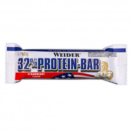 Weider Protien Bar 32% - 60g strawberry