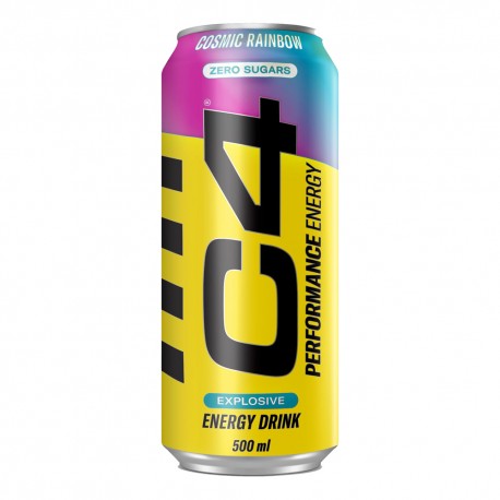 Cellucor C4 Energy Drink - 500ml cosmic rainbow