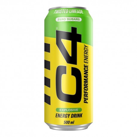 Cellucor C4 Energy Drink - 500ml twisted lemonade