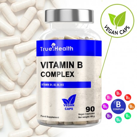 True Health Vitamin B Complex - 90vcaps.