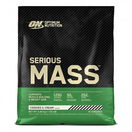 Optimum Nutrition Serious Mass - 5,45kg cookies and cream