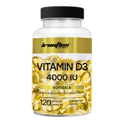 IronFlex Vitamin D3 4000IU - 120 softgel