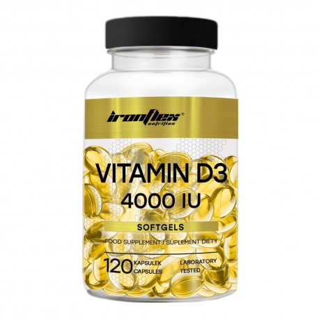 IronFlex Vitamin D3 4000IU - 120 softgel