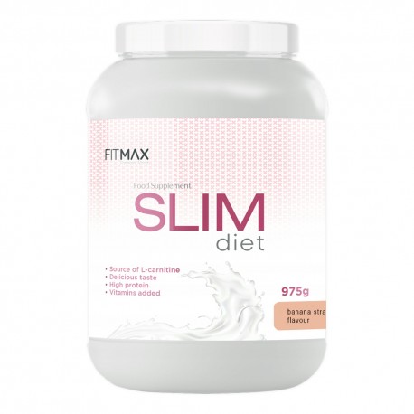Fitmax Slim Diet 975g - banana strawberry