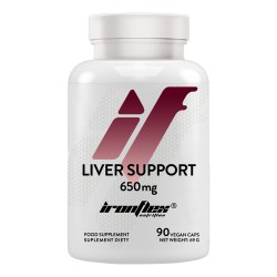 IronFlex Liver Support - 90 kaps. vegan