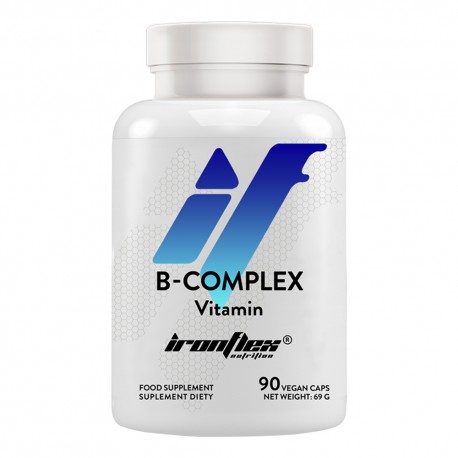 IronFlex Vitamin B Complex - 90 caps vegan.