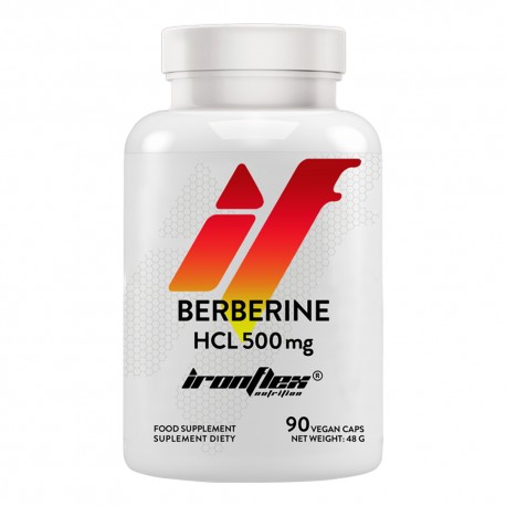 IronFlex Berberyna HCL 500mg - 90 caps vegan.