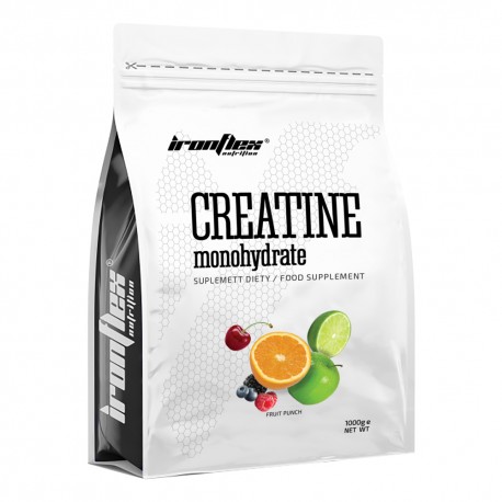 IronFlex Creatine Monohydrate - 1000g fruit punch