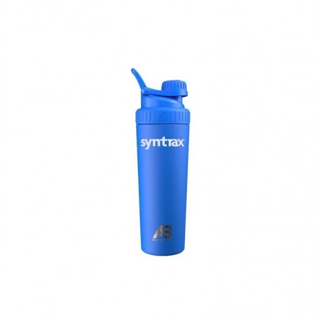 Syntrax Steel AeroBottle - 946ml blue