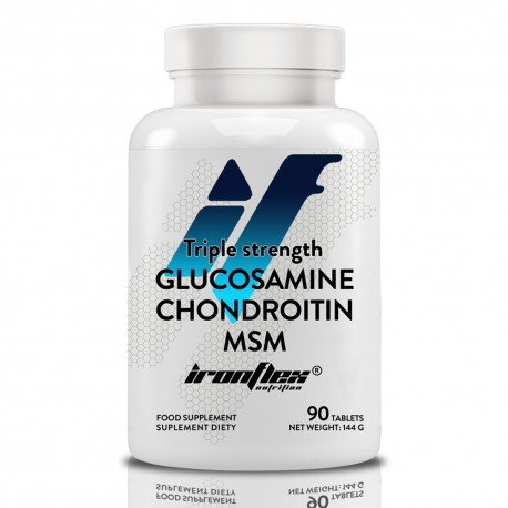 IronFlex Glucosamine IronFlex Glucosamine Chondroitine MSM Triple - 90 tabs