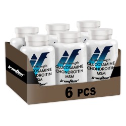 IronFlex Glukozamina Chondroityna MSM Triple - 90 tabs. (Pakiet X6)