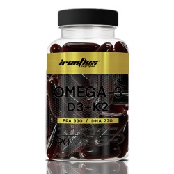 IronFlex Omega 3 D3 + K2 - 90 kaps.