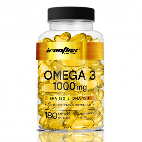 IronFlex Omega 3 1000 - 180 caps.