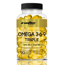 IronFlex Omega 3-6-9 - 90 kaps.