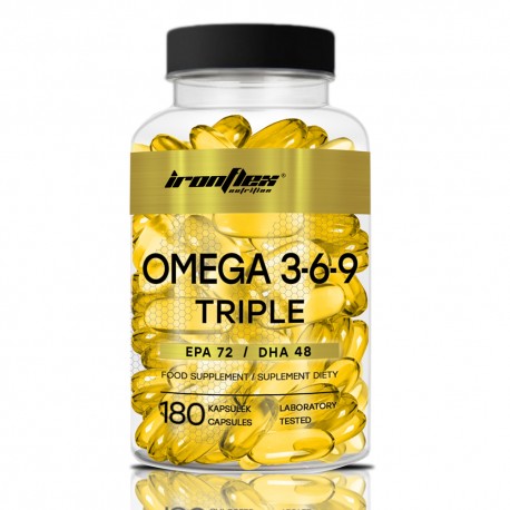 IronFlex Omega 3-6-9 - 180 caps