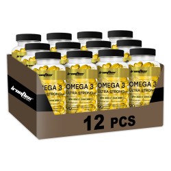 IronFlex Omega 3 Ultra Strong ( EPA 500 / DHA 250 ) - 90 kaps. (Pakiet x12)