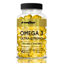 IronFlex Omega 3 Ultra Strong ( EPA 500 / DHA 250 ) - 90 kaps.