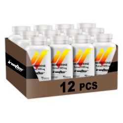 IronFlex Berberine Extract 500mg - 90 caps vegan. (Package x12)
