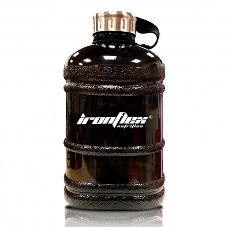 IronFlex Gallon Water Jug - 1900l black