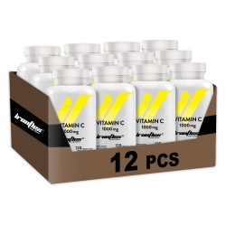 IronFlex Vitamin C 1000mg - 120 caps. vegan (Package x12)