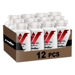 IronFlex Olej z Kryla 500mg - 90 kaps. miękkich (Pakiet x12)