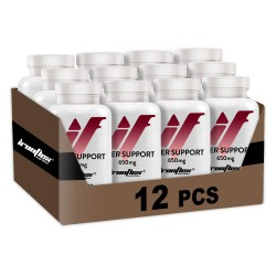 IronFlex Liver Support - 90 kaps. vegan (Pakiet x12)