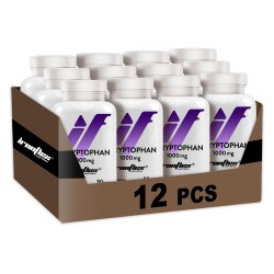 IronFlex Tryptophan 1000mg - 90 tabs. (Pakiet x12)