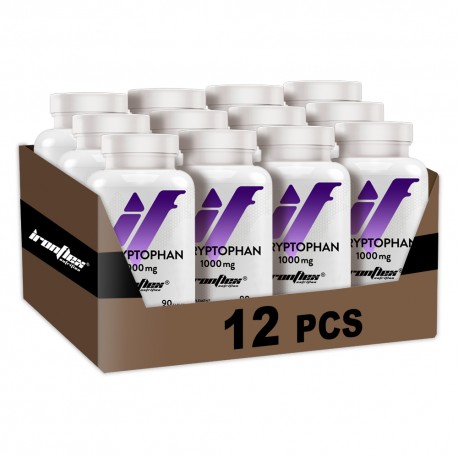 IronFlex Tryptophan 1000mg - 90 tabs. (Package x12)