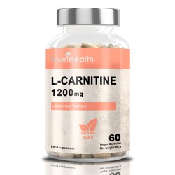 True Health L-Carnitine 1200mg - 60 caps vegan.