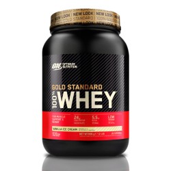 Optimum Nutrition 100% Whey Gold Standard - 900g vanilla ice cream