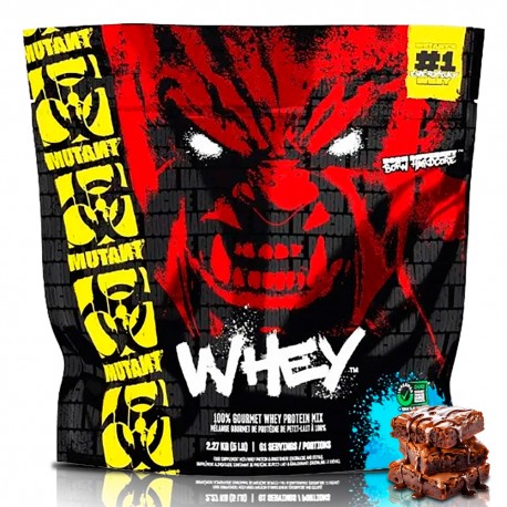 PVL Mutant Whey - 2270g chocolate fudge  Brownie