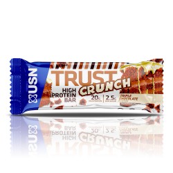 USN Trust Protein Bar Crunch - 60g triple chocolate