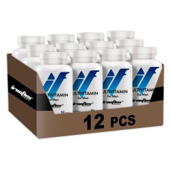 IronFlex Multivitamin For Men - 90 tabs. (Package x12)