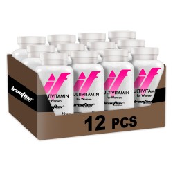 IronFlex Multivitamin For Women - 90 tabs. (Package x12)