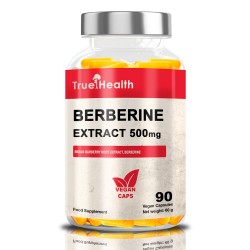 True Health Berberine Extract 500mg - 90 caps. vegan