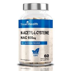 True Health NAC 600mg - 60 caps. vegan