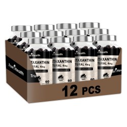 True Health Astaxanthin 4mg - 60 caps. softgel (Package x12)
