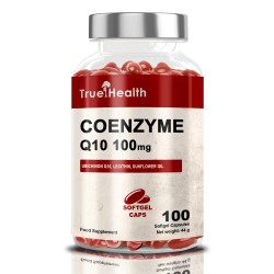 True Health Coenzyme Q10 100mg - 100 caps. softgel