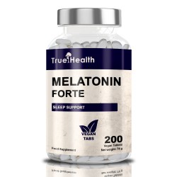 True Health Melatonin Forte - 200 tabs.