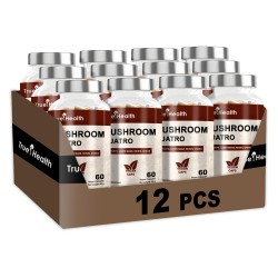 True Health Mushroom Quatro 60 caps. vegan (Package x12)