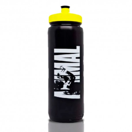 Universal Animal Bidon - 1l black yellow