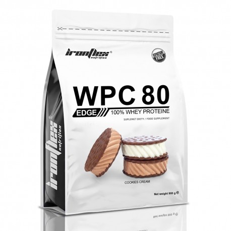 IronFlex WPC 80 EDGE - 900g cookies cream