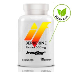 IronFlex Berberine Extract 500mg - 90 caps vegan.