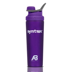 Syntrax Steel Shaker AeroBottle - 946ml purple