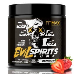 Fitmax Pre-Workout Evil Sprits - 390g strawberry