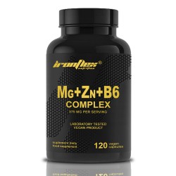 IronFlex MG+Zn+B6 - 120caps. black
