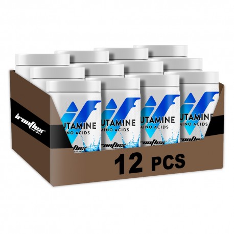 IronFlex Glutamine Amino Acids - 500g natural (Package x12)
