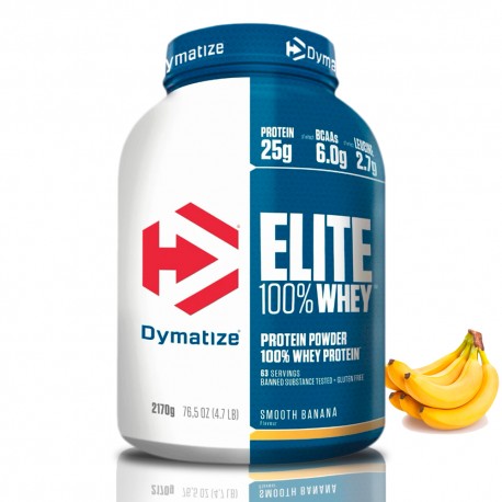 Dymatize Elite Whey - 2170g banana
